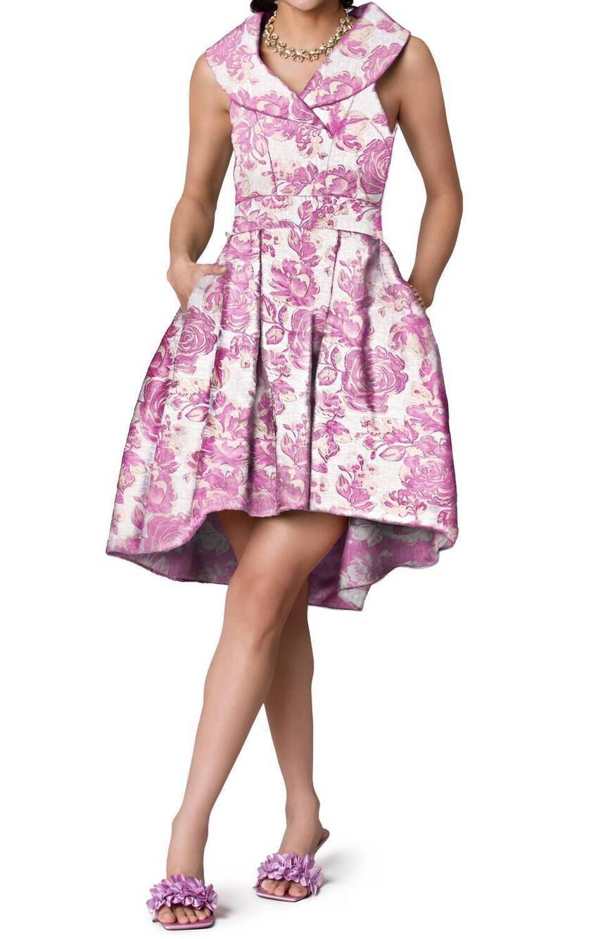 NEW NATANYA FRIEDKA madison modern glamour dress in raspberry